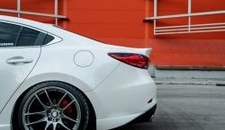 29 899 р. Крышка багажника Tuning-Sport v1 Mazda 6 GJ 1-ый рестайлинг седан (2015-2018) (Неокрашенная)  с доставкой в г. Пермь. Увеличить фотографию 3