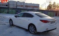4 999 р. Козырёк на заднее стекло Boomer Design Mazda 6 GJ дорестайлинг седан (2012-2015) (Неокрашенный)  с доставкой в г. Пермь. Увеличить фотографию 5