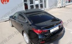 4 299 р. Козырёк на заднее стекло Sport Mazda 6 GJ дорестайлинг седан (2012-2015) (Неокрашенный)  с доставкой в г. Пермь. Увеличить фотографию 6