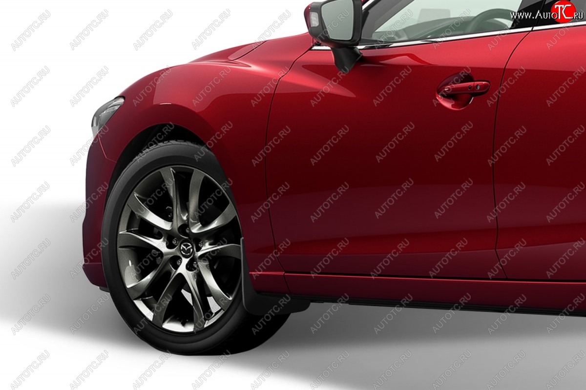 4 799 р. Брызговики передние Frosch Mazda 6 GJ 1-ый рестайлинг седан (2015-2018)  с доставкой в г. Пермь