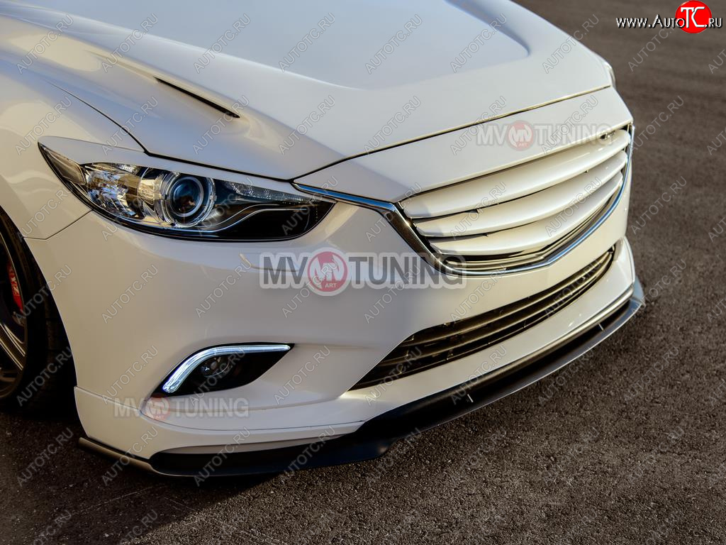 23 799 р. Решётка радиатора Tuning-Sport v4 Mazda 6 GJ дорестайлинг седан (2012-2015) (Неокрашенная)  с доставкой в г. Пермь