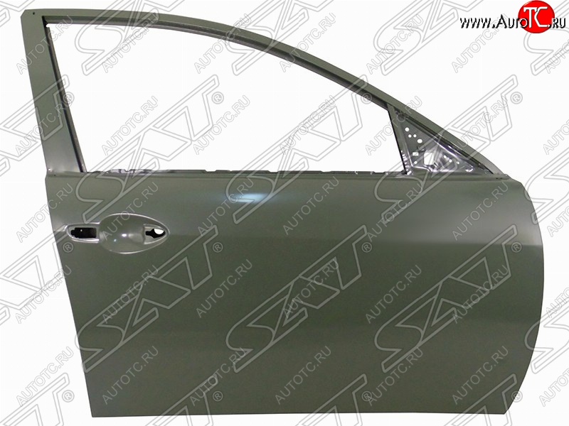 6 399 р. Правая дверь передняя SAT. Mazda 6 GH рестайлинг седан (2010-2012) (Неокрашенная)  с доставкой в г. Пермь