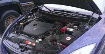 4 299 р. Упорs капота Arbori Mazda 6 GH дорестайлинг лифтбэк (2007-2010)  с доставкой в г. Пермь. Увеличить фотографию 2