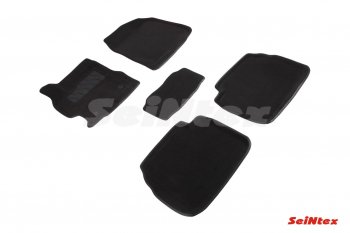 Текстильные коврики в салон SEINTEX 3D Mazda 6  GH (2007-2012) дорестайлинг лифтбэк, дорестайлинг седан, дорестайлинг универсал, рестайлинг лифтбэк, рестайлинг седан, рестайлинг универсал (черные)