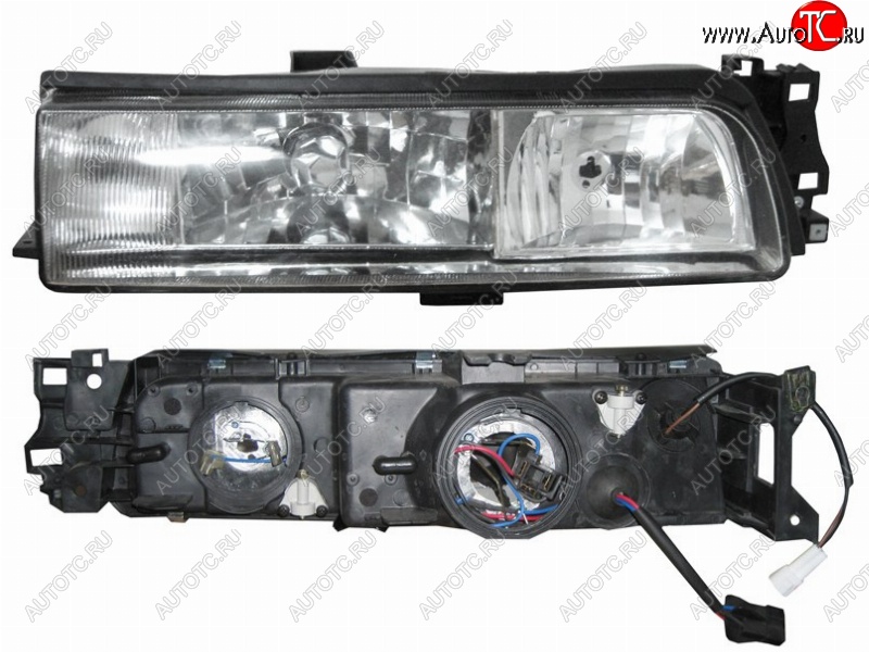 11 599 р. Правая фара (хрусталь) SAT Mazda 626 GD седан (1987-1992)  с доставкой в г. Пермь