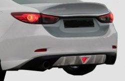 29 899 р. Крышка багажника SkyActivSport Mazda 6 GJ 2-ой рестайлинг седан (2018-2025) (Неокрашенная)  с доставкой в г. Пермь. Увеличить фотографию 2