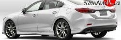 5 499 р. Накладки на задний бампер SkyActivSport Mazda 6 GJ дорестайлинг седан (2012-2015) (Неокрашенная)  с доставкой в г. Пермь. Увеличить фотографию 5