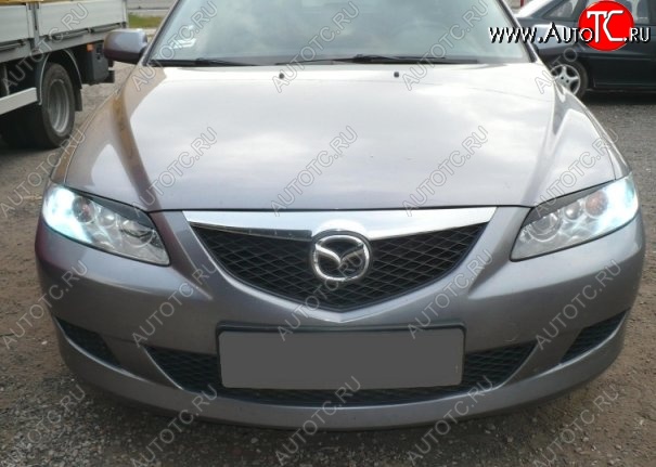 5 399 р. Решётка радиатора CT Mazda 6 GH дорестайлинг седан (2007-2010) (Неокрашенная)  с доставкой в г. Пермь