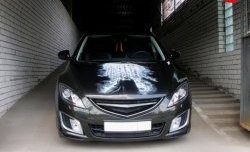 4 999 р. Решётка радиатора Sport Mazda 6 GH дорестайлинг седан (2007-2010) (Неокрашенная)  с доставкой в г. Пермь. Увеличить фотографию 3