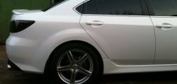 3 499 р. Лип спойлер Drive  Mazda 6  GH (2007-2010) дорестайлинг седан (Неокрашенный)  с доставкой в г. Пермь. Увеличить фотографию 2