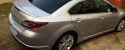 3 499 р. Лип спойлер Drive  Mazda 6  GH (2007-2010) дорестайлинг седан (Неокрашенный)  с доставкой в г. Пермь. Увеличить фотографию 3