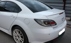 3 499 р. Лип спойлер Drive  Mazda 6  GH (2007-2010) дорестайлинг седан (Неокрашенный)  с доставкой в г. Пермь. Увеличить фотографию 4