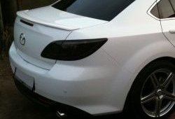 3 499 р. Лип спойлер Drive  Mazda 6  GH (2007-2010) дорестайлинг седан (Неокрашенный)  с доставкой в г. Пермь. Увеличить фотографию 5