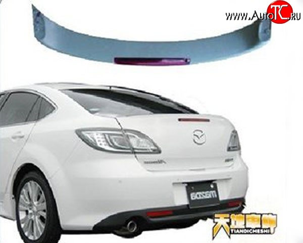 2 399 р. Спойлер M-VRS V2 Mazda 6 GH дорестайлинг седан (2007-2010) (Неокрашенный)  с доставкой в г. Пермь