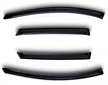 Дефлектора окон SIM Mazda BT-50 (2006-2011)