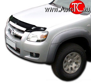 4 599 р. Дефлектор капота NovLine Mazda BT-50 (2006-2011)  с доставкой в г. Пермь