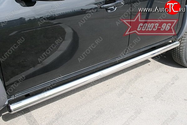 14 309 р. Защита порогов Souz-96 (d76)  Mazda BT-50 (2006-2011)  с доставкой в г. Пермь