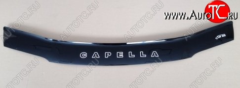 999 р. Дефлектор капота Russtal Mazda Capella GF дорестайлинг седан (1997-1999)  с доставкой в г. Пермь