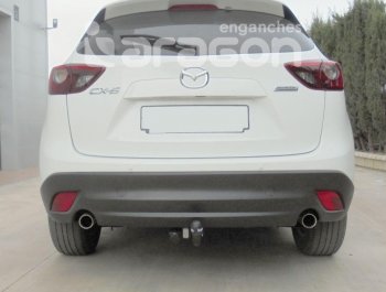 22 699 р. Фаркоп Aragon. (шар A) Mazda CX-3 DK дорестайлинг (2014-2018)  с доставкой в г. Пермь. Увеличить фотографию 5