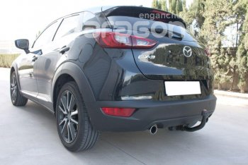 22 699 р. Фаркоп Aragon.(шар V) Mazda CX-3 DK дорестайлинг (2014-2018)  с доставкой в г. Пермь. Увеличить фотографию 3