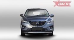 15 254 р. Одинарная защита переднего бампера (d42) Premium Souz-96 Mazda CX-5 KE дорестайлинг (2011-2014)  с доставкой в г. Пермь. Увеличить фотографию 2