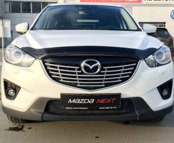 Дефлектор капота SIM Mazda CX-5  KE (2011-2017) дорестайлинг, рестайлинг