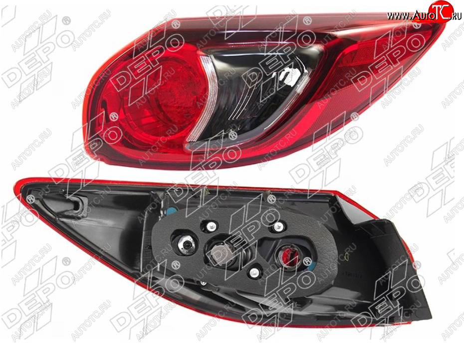 10 449 р. Правый фонарь задний DEPO Mazda CX-5 KE дорестайлинг (2011-2014)  с доставкой в г. Пермь