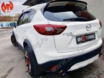 9 199 р. Расширители колесных арок MV-Tuning Mazda CX-5 KE дорестайлинг (2011-2014) (Неокрашенный)  с доставкой в г. Пермь. Увеличить фотографию 3