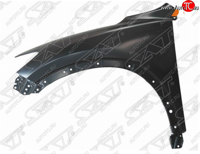 4 099 р. Левое переднее крыло SAT Mazda CX-5 KE дорестайлинг (2011-2014) (Неокрашенное)  с доставкой в г. Пермь