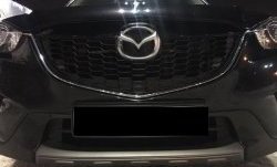 2 349 р. Накладка на передний бампер СТ v4 v4 Mazda CX-5 KE дорестайлинг (2011-2014) (Неокрашенная)  с доставкой в г. Пермь. Увеличить фотографию 4