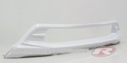 4 199 р. Накладка на передний бампер СТ v2 v2 v2 Mazda CX-5 KE дорестайлинг (2011-2014) (Неокрашенная)  с доставкой в г. Пермь. Увеличить фотографию 2