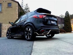 23 749 р. Накладка на задний бампер ROWEN Mazda CX-5 KE дорестайлинг (2011-2014) (Неокрашенная)  с доставкой в г. Пермь. Увеличить фотографию 4