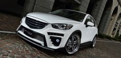 31 249 р. Передний бампер ADMIRATION BELTA Mazda CX-5 KE рестайлинг (2015-2017) (Неокрашенный)  с доставкой в г. Пермь. Увеличить фотографию 2