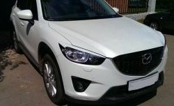 1 399 р. Реснички на фары CT v2 Mazda CX-5 KE дорестайлинг (2011-2014) (Неокрашенные)  с доставкой в г. Пермь. Увеличить фотографию 3