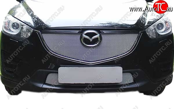 1 349 р. Защитная сетка радиатора Russtal Mazda CX-5 KE (2015-2017) рестайлинг (Верхняя чёрная) с доставкой в г. Пермь Увеличить фотографию 1 1 349 р. Защитная сетка радиатора Russtal Mazda CX-5 KE (2015-2017) рестайлинг (Верхняя чёрная) с доставкой в г. Пермь