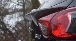 5 699 р. Лип спойлер CT Mazda CX-5 KE дорестайлинг (2011-2014) (Неокрашенный)  с доставкой в г. Пермь. Увеличить фотографию 5