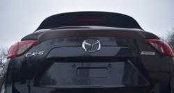 5 699 р. Лип спойлер CT Mazda CX-5 KE дорестайлинг (2011-2014) (Неокрашенный)  с доставкой в г. Пермь. Увеличить фотографию 7