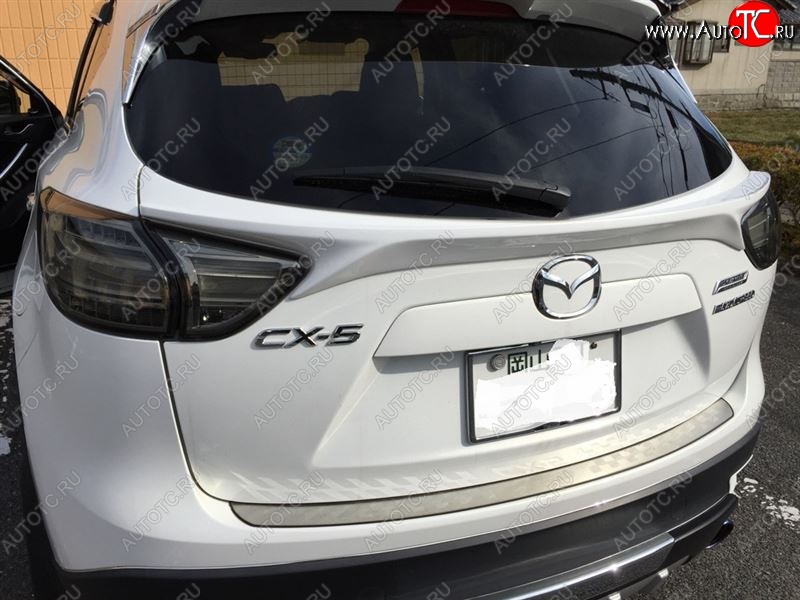 10 349 р. Спойлер TOPLINE Mazda CX-5 KE дорестайлинг (2011-2014) (Неокрашенный)  с доставкой в г. Пермь