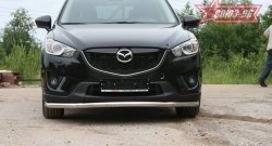 18 044 р. Защита переднего бампера одинарная Souz-96 Premium (d60)  Mazda CX-5  KE (2011-2017) дорестайлинг, рестайлинг  с доставкой в г. Пермь. Увеличить фотографию 2