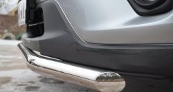 15 349 р. Одинарная защита переднего бампера диаметром 63 мм SLITKOFF Mazda CX-5 KE рестайлинг (2015-2017)  с доставкой в г. Пермь. Увеличить фотографию 3