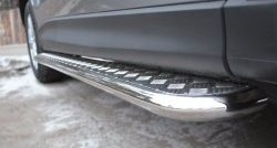 24 649 р. Широкая защита порогов SLITKOFF  Mazda CX-5  KE (2011-2017) дорестайлинг, рестайлинг  с доставкой в г. Пермь. Увеличить фотографию 3