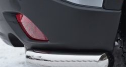 16 899 р. Защита заднего бампера (Ø63 мм уголки, нержавейка) SLITKOFF  Mazda CX-5  KE (2011-2017) дорестайлинг, рестайлинг  с доставкой в г. Пермь. Увеличить фотографию 3