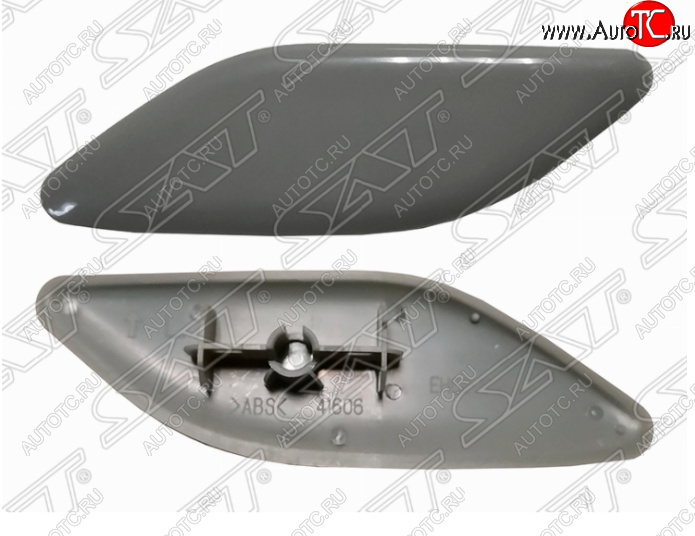 399 р. Левая крышка омывателя фары SAT Mazda CX-7 ER рестайлинг (2010-2012) (Неокрашенная)  с доставкой в г. Пермь