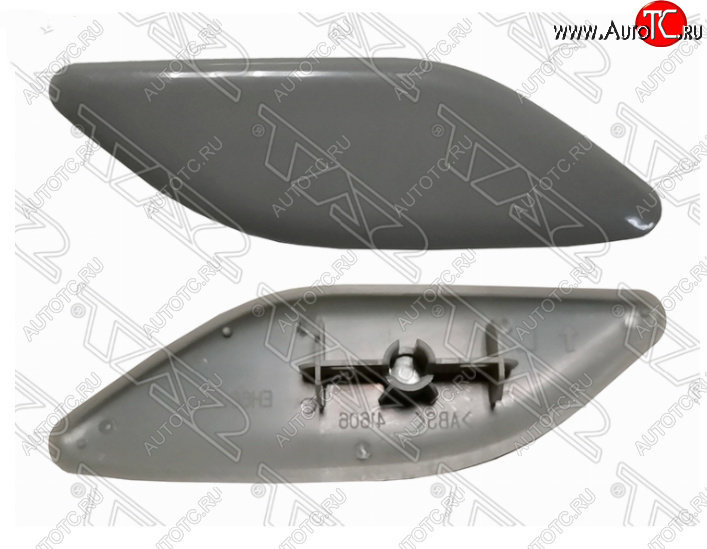 399 р. Правая крышка омывателя фары SAT Mazda CX-7 ER рестайлинг (2010-2012) (Неокрашенная)  с доставкой в г. Пермь