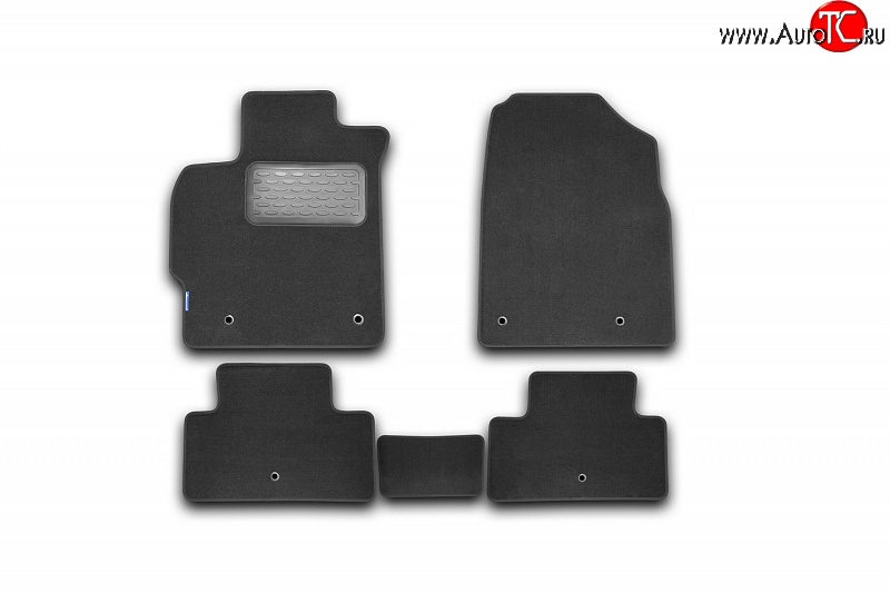5 099 р. Комплект ковриков в салон (АКПП) Element 5 шт. (текстиль)  Mazda CX-7  ER (2010-2012) рестайлинг  с доставкой в г. Пермь