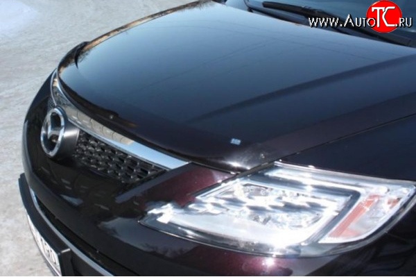 2 879 р. Дефлектор капота NovLine  Mazda CX-9  TB (2007-2012) дорестайлинг, 1-ый рестайлинг  с доставкой в г. Пермь