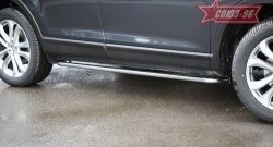 18 449 р. Защита порогов Souz-96 (d42)  Mazda CX-9  TB (2007-2009) дорестайлинг  с доставкой в г. Пермь. Увеличить фотографию 3