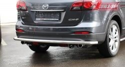 15 029 р. Защита заднего бампера рестайлинг Souz-96 (d60)  Mazda CX-9  TB (2007-2009) дорестайлинг  с доставкой в г. Пермь. Увеличить фотографию 4
