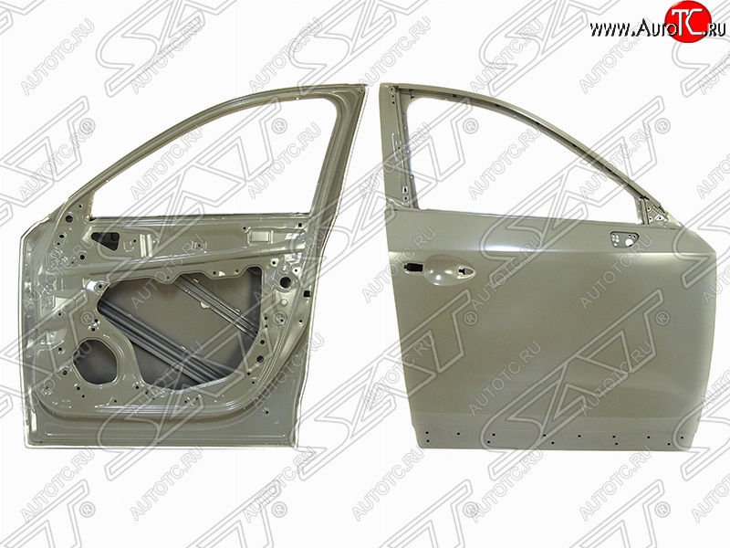 10 649 р. Правая дверь передняя SAT Mazda CX-5 KF (2016-2025) (Неокрашенная)  с доставкой в г. Пермь