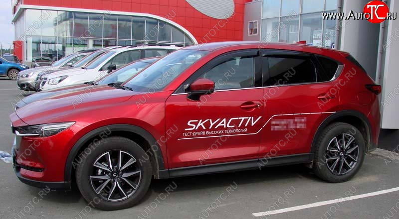 3 399 р. Дефлектора окон SIM Mazda CX-5 KF (2016-2025)  с доставкой в г. Пермь